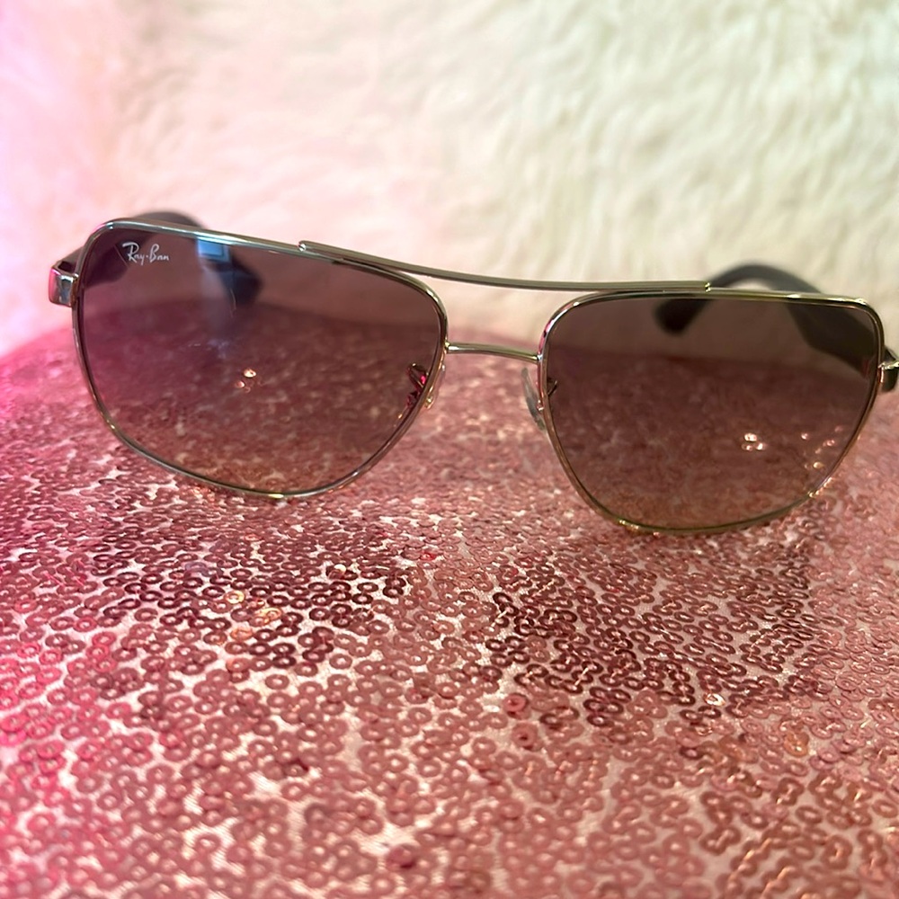 RB3483 Polished Silver men’s RanBan Sunglasses